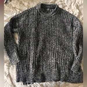 EUC Aerie Multicolored Crewneck Tunic sweater